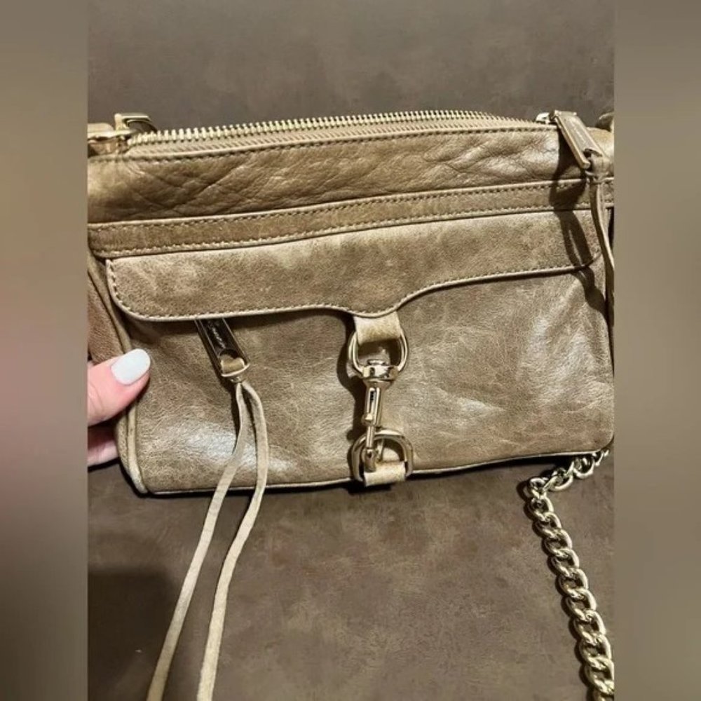 EUC Rebecca Minkoff Mini MAC Leather Crossbody